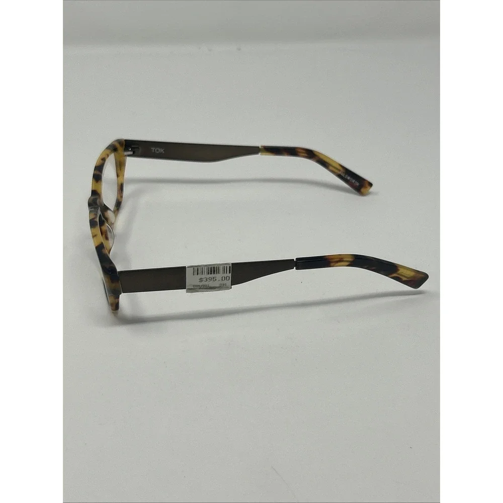 NWT Norman Childs ELLSWORTH Eyeglasses 53-17-140 Adult Bronze Tortoise Frames